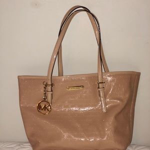 Michael kors large tote handbag